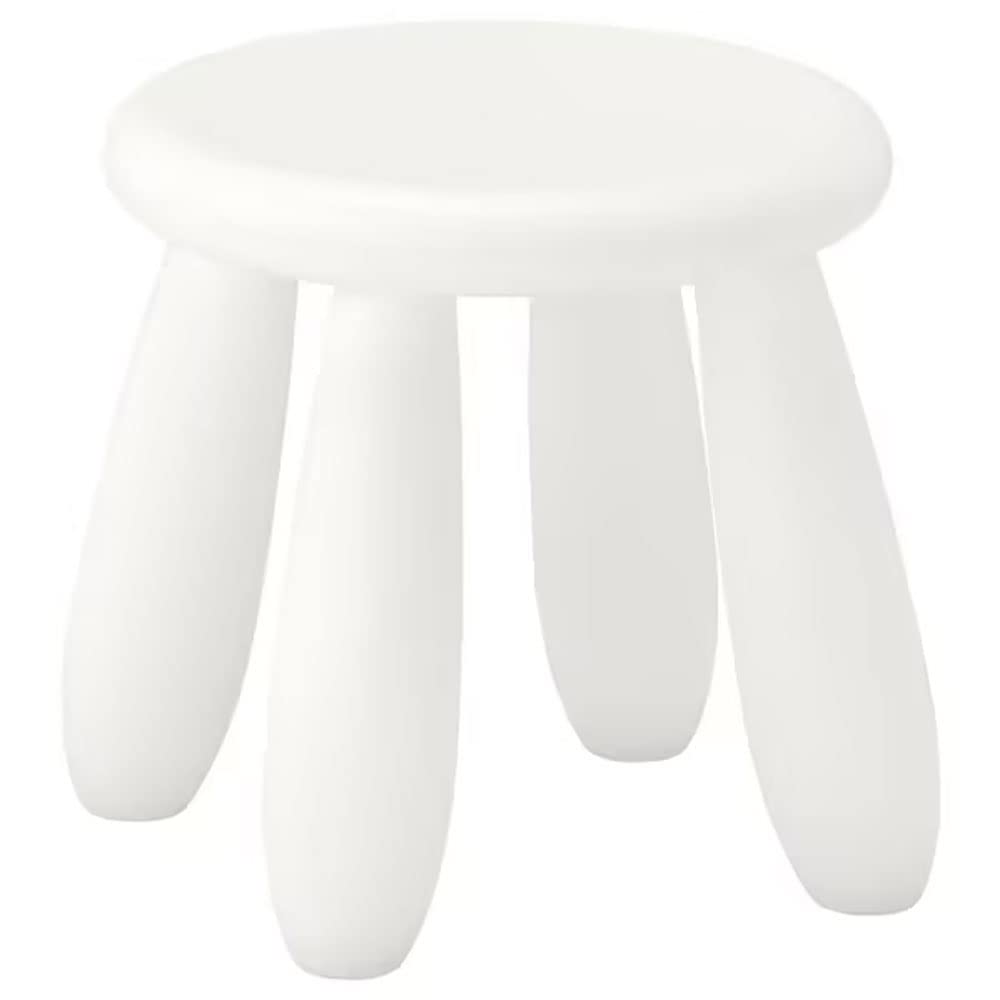 IKEA Children's Stool Indoor/ Outdoor, Dining Stool (White)-image-11