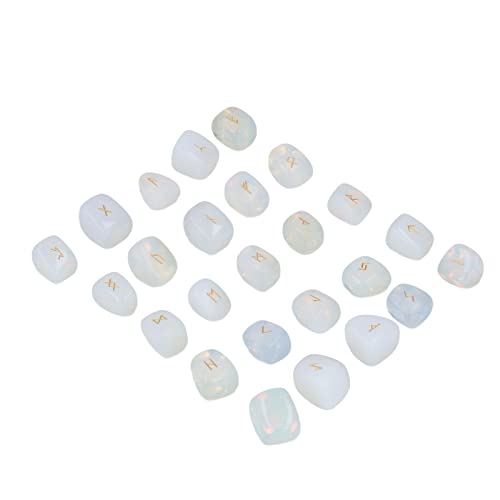 Piedras de runas de cristal para decorar tu espacio Fengshui y meditar en casa 6