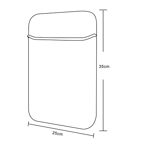 MOCA Soft Neoprene Bag Sleeve Cover For Laptops, Macbook Pro 13 inches(34.2 cm) 13.3/Macbook Air 13 inches(34.2 cm) 13.3/Macbook Pro With Retina... - Image 5