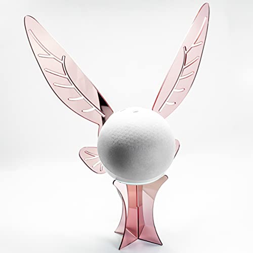 Suporte Splin de Mesa para Echo Dot 4ª Geração Amazon modelo EchoFairy (Pink Rainbow)