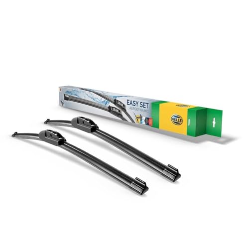 HELLA 9XW 358 164-241 Easy Set Upgrade Limpiaparabrisas - SetUP5540 - Escobilla con hoja plana - para vehic. dirección izquierda - 550/400mm - 22/16' - delante - Cant.: 2