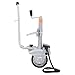 Wahome-Smart Aluminum Motorized Jockey Wheel Trailer Mover, 12V 350W Power, Automatic Brake, Forward and Reverse, 7.7 Inch Wheel