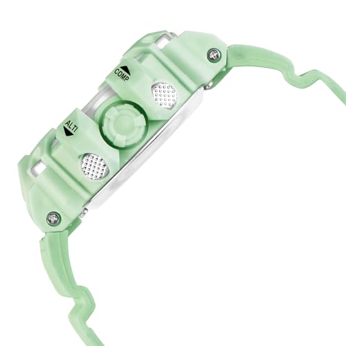 Image of Shocknshop Digital Rubber Strap Sports Multi Functional Black Watch for Mens Boys -WCH158