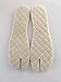Handmade Tabi Wool Insoles for Split-Toe Jika Tabi Boots and Traditional Japanese Shoes (42EU)