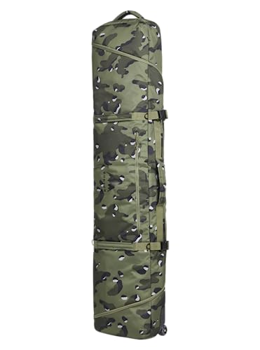 Burton バートン キャリーバッグ 2輪 スノーボード カモフラ　迷彩 BURTON キャリーカート スノーボード キャリーバック キャリー