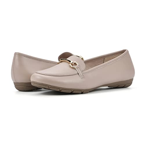 Image of CLIFFS BY WHITE MOUNTAIN Women's Glowing Cushioned Loafer Flat