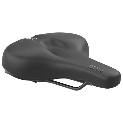 621 M-D Active 2.1, City & Comfort SQlab Bicycle Saddle, Black, 21 cm