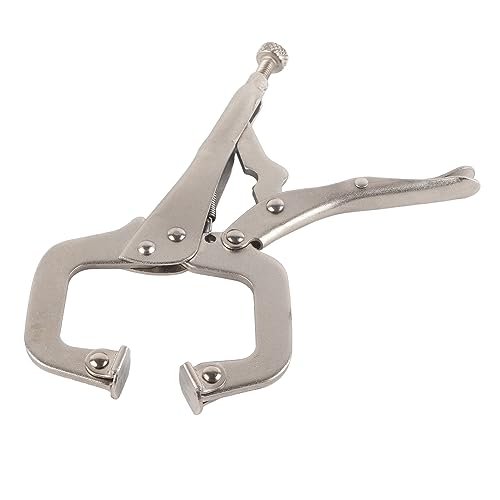 C Clamps 6 Inch, Mini Channel Locks Locking Pliers Adjustable Locking Pliers Machinery Maintenance for Woodworkers, Mechanics And Maintenance Workers