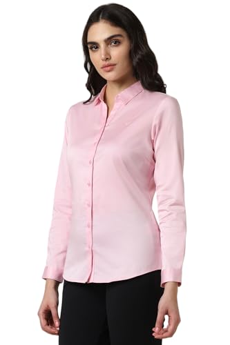 Image of Allen Solly Women's Cotton Classic Fit Solid Fashion Vest