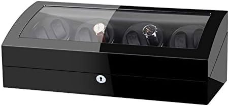 Mechaniczny zegarek Shaker automatyczny nawijacz zegarka 8+9 zegarek nawijacz pudełko z cichym silnikiem duże wykończenie fortepianowe pasuje do zegarków Lady Man