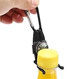 Soporte para de Botella de Agua, Hebilla para Botella de Agua portátil - Clip de Hebilla para de con brújula portátil | Mochila con Correa para de, para Exteriores, senderism