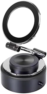 Babilden Vakumlu Araç İçi Telefon Tutucu Cama Torpido Üstü Araç Gögse Vakum Sayesinde Çok Güçlü Manyetik Tutucu Telefon Elektronik Vakum Çekici Premium (Siyah) - Görsel 1