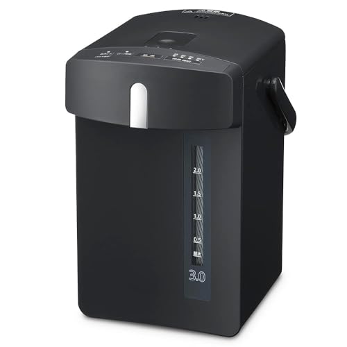 電気ポット ポット マイコン式 3リットル 保温温度調整 安全ロック機能 カルキ抜き機能