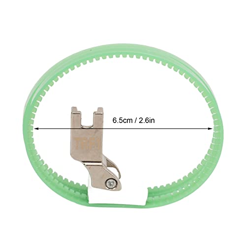 Zerodis 4 Piezas T350 Doble Anillo Prensatelas miniatura 4