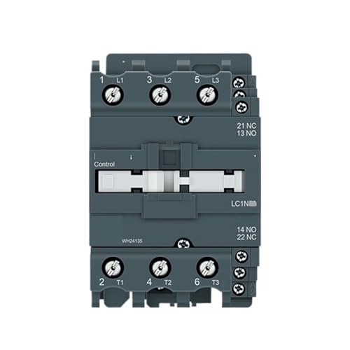 Contacteur AC anti-surchauffe LC1N65F5N 110V 65A rail DIN rail 1NO+1NC