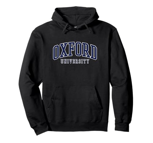 Oxford University Academic Collegiate Oxbridge Logo Apparel Pullover Hoodie