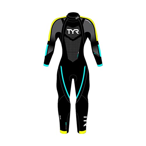 Tyr Hcatf6A766Xl Womens Cat 2 Wetsuit Black/Yellow/Turq Xl #TOP10