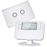ESRTP4RF+ Wireless Programmable Thermostat – Adjust indoor temperature via programming, intelligently manage heating systems, and promote energy efficiency