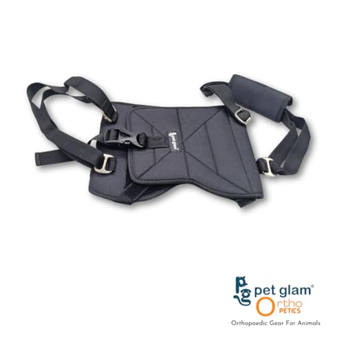 Image of Mobility Support Harness for Dogs - Loki MSHAR-Loki-XL | Adjustable Lift Harness with Pee Opening, No Removal Needed, Full Body Support, Padded Sling for Large & Heavy Dogs