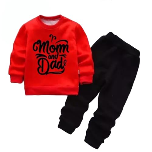 Image of Dress for Boys | Full Sleeve Hoisery Cotton Printed Sweatshirt and Pant Set for Baby Boys
