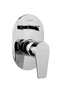 Hindware Italian Collection F360020CP Element Exposed Part Kit of Single Lever Divertor- ABS (suitable for F8590), Chrome Finish