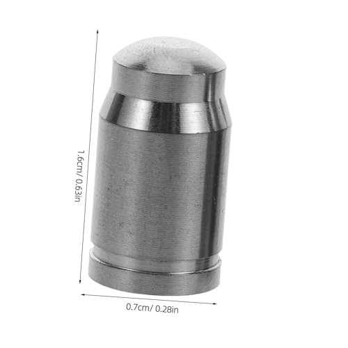 DECHOUS 2pcs tapas de válvula para bicicleta de aleación de titanio para neumáticos, protectores para vástago, cubiertas seguras para bicicletas de montaña y ruta miniatura 2