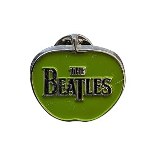The Beatles Apple Logo Official Metal Pin Badge Size One Size - Les Beatles, Paul McCartney, John Lennon, RIngo Starr, George Harrison