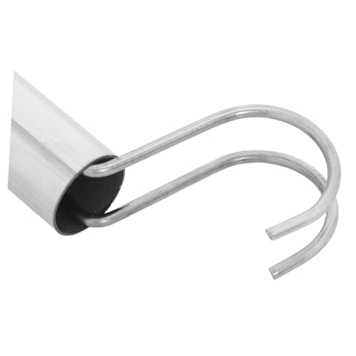 Barra de colgar ropa inoxidable resistente para secado y armarios 4
