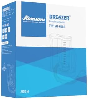 Romsons Breazer 2500 Volumetric Respirometer Spirometer Breathing and Lung Exerciser