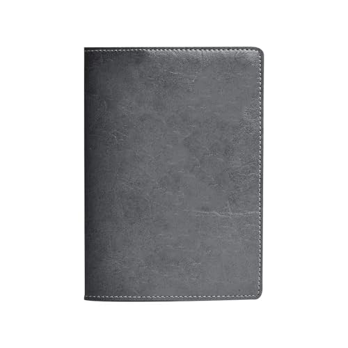 Image of The Messy Corner Unisex Vegan Leather Passport Cover | Classy & Stylish Printed Travel Case | (Grey, Backpacker)