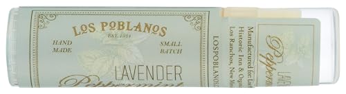 Los Poblanos Lip Balm Lavender Peppermint 0.28 Ounce