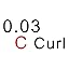 0.03-C Curl-13mm 0.03-C Curl-13mm