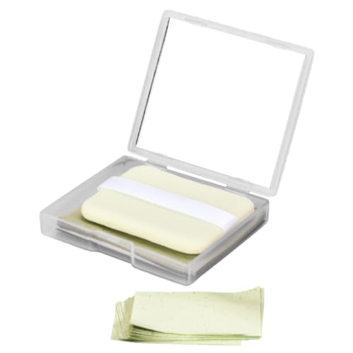 FOMIYES Facial Oil Absorbing Sheets Green Tea Blotting Paper for Oily Combination Skin