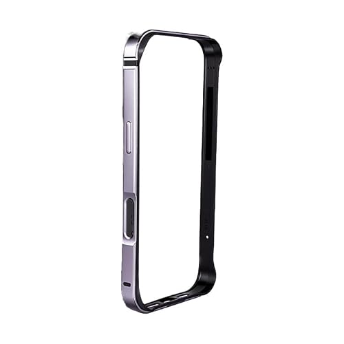 TRIPLE RIVER�EFor iPhone17 Pro Max �P�[�X �A���~ �o���p�[ ���������� �A���~�T�C�h�o���p�[ �A���~�o���p�[ ���^�� ���� �ȒP����(���C�g�p�[�v��)