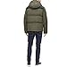 Levi's Men's Performance Hooded Puffer Trucker Jacket (Regular & Big & Tall Sizes), Olive/Black, L