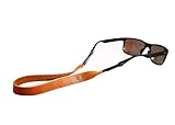 TETHER Tan Leather Eye Wear Retainer/Sunglass Strap/Eye Wear Strap (Tan)…