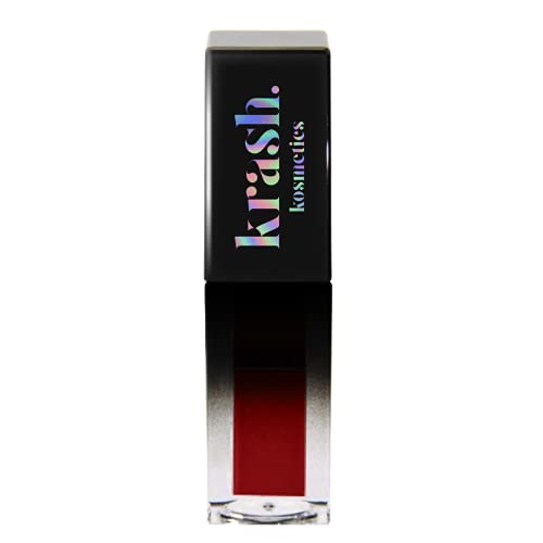 KRASH KOSMETICS Labial Líquido Rojo Mile High Club NASTY GIRL - Hiper Pigmentados - Acabado Mate Aterciopelado - Sensación Ligera Labios - Color Fantasía Intenso - Vegano y Cruelty Free Cover