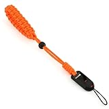 [koolriver] For Nikon ZR Z5II Z30 zfc coolpix p1100 ストラップ Z50 zf Z5 Z7II Z8 ハンドストラップ 落下防止 片手巻き 手首 一眼レフ リストストラップ 取り外し簡単 ニコン 一眼レフカメラ(オレンジ)