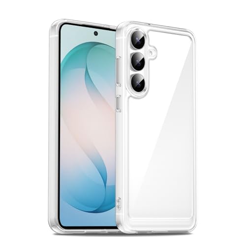 Image of Case for Samsung Galaxy S26 Plus 5G, Military Grade Drop Protection Phone Case, Yellowing Resistant, Anti-Scratch Hard PC Back, Shockproof Hard Ultra-Thin Protective Cover, Clear