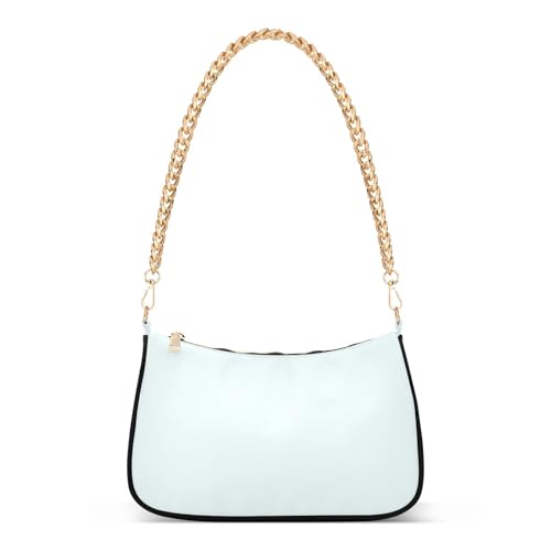 Sac à main bleu clair tendance pour femme et bandoulière élégante chic