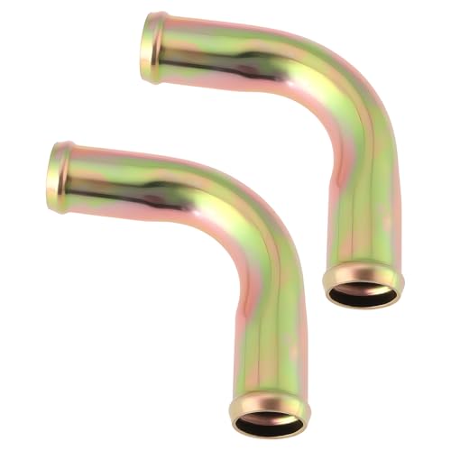 Briny River 2pcs 90° Elbow Heater Hose Connector Adapter Coolant Fitting for Automotive Systems, 3/4