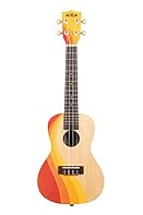 Kala Surf Series Concert body size 376 mm (14 13/16 inch) scale Spruce top Mahogany sides and back 18 frets Aquila Super Nylgut Strings Includes carry bag