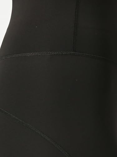 Image of Lovable Women Girls Solid Polyester Spandex Sports Tights in Black Color- Aero Sprinter XC-BK