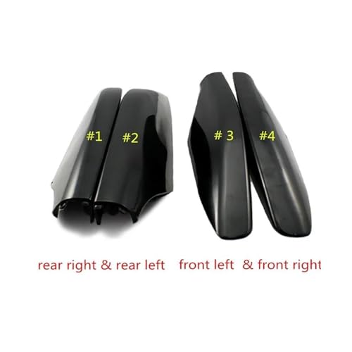 Cubierta de riel de techo Lexus GX470 2003-2009 tapón negro de coche 4