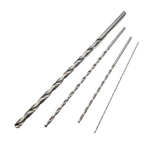 Foret HSS extra long 3mm x 300mm lot de 5 pièces pour perçage profond du bois et métal