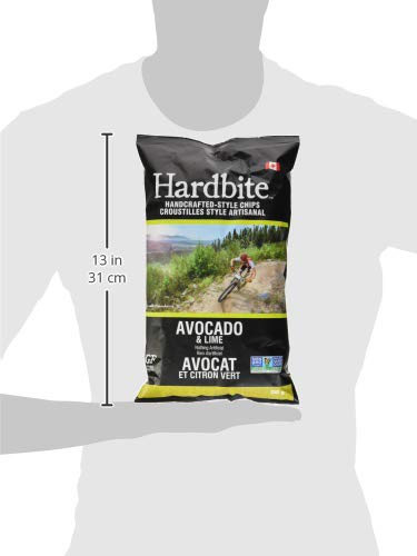 Hardbite Chips Potato Avocado Lime, 150 Gr #TOP2
