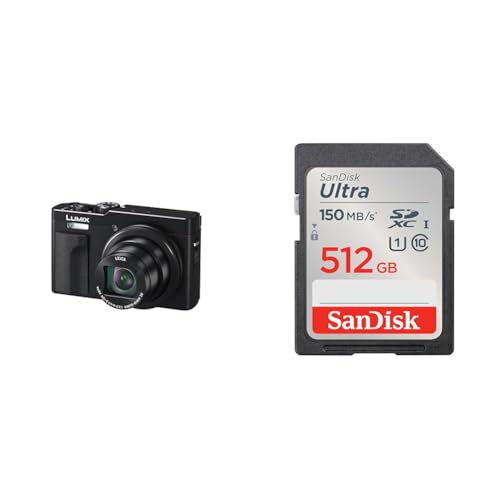 pi\jbN (Panasonic) RpNg fW^ J {Y[ w30{ LUMIX DC-TZ99-K + y TfBXN Ki z SanDisk SDJ[h 512GB SDXC Class10 UHS-I ǎő150M