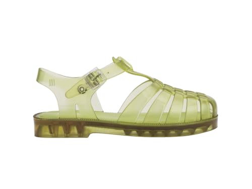 Image of mini melissa Possession Jelly Fisherman Sandal for Toddler and Kids | Iconic Fisherman Jelly Sandal for Toddlers & Girls, Adjustable Buckle, Waterproof, Bubblegum Scent, Play & Dress Shoes