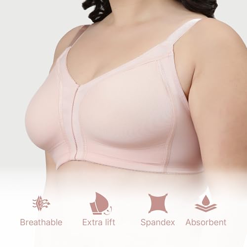 Image of Enamor Innovations Transform M-Frame, Contour Superlift, Jiggle Control Full Support Women's Bra - Non Padded, Wirefree, Full Coverage F097 (Available in Plus Size)