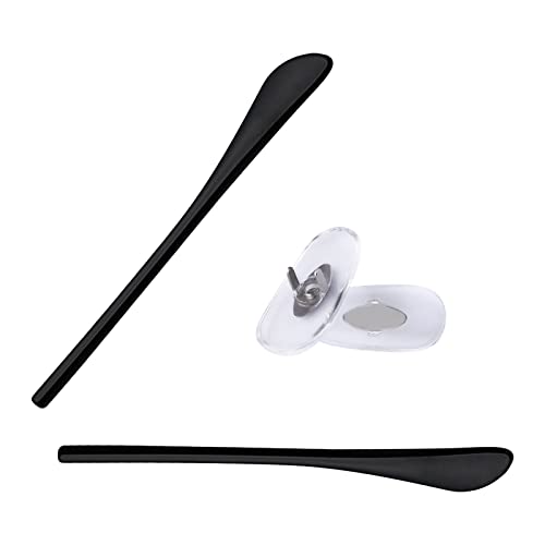 LenzReborn Kit de remplacement en caoutchouc pour lunettes de soleil RayBan Caravan RB3136 58 mm, Noir , Taille unique Cover